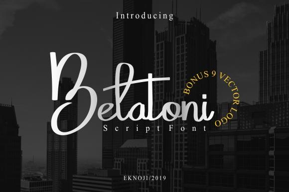 Belatoni Font eknojistudio99 