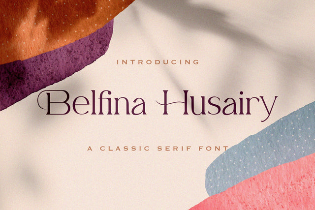 Belfina Husairy - Classic Serif Font Font StringLabs 