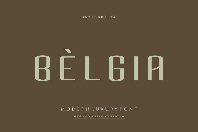 Belgia Font Hans Co 