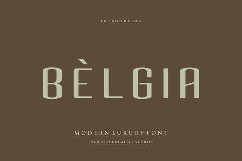 Belgia Font Hans Co 