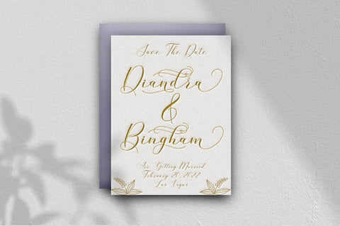 Belgiana Script Font Megatype 