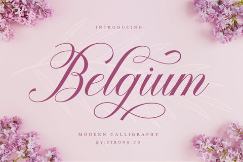 Belgium Font Nanda Putra Sukmayadi 