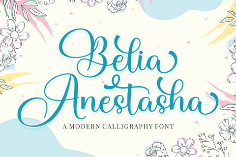 Belia Anestasha Font Megatype 