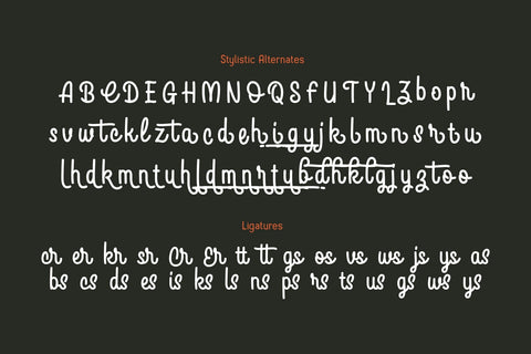 Belicia! - Casual Script Font Arterfak Project 