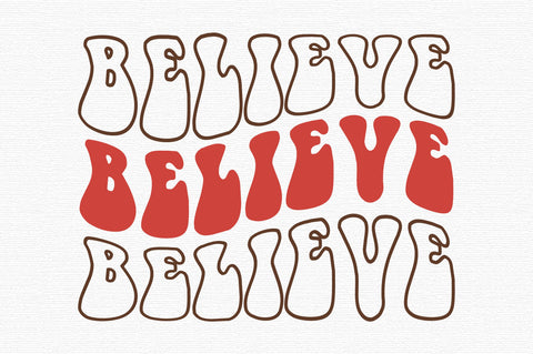 Believe Christmas SVG Design SVG designartist 