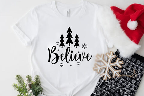 Believe, Christmas SVG SVG FiveStarCrafting 