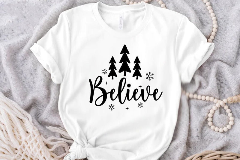 Believe, Christmas SVG SVG FiveStarCrafting 