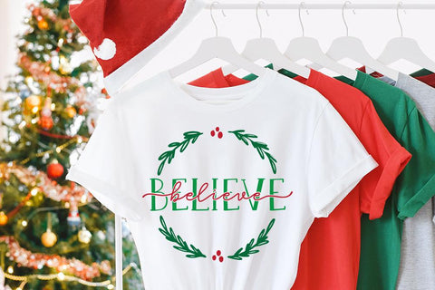 Believe - Christmas SVG SVG So Fontsy Design Shop 