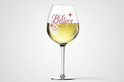Believe Christmas SVG SVG Style and Stencil 