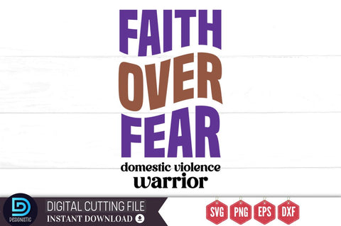 Believe Domestic violence awareness SVG SVG DESIGNISTIC 