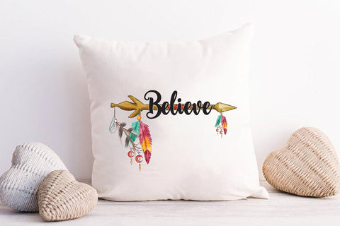 Believe Dream Catcher Sublimation Sublimation Rupkotha 