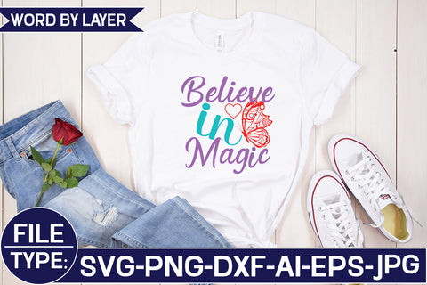 Believe in Magic SVG Cut File SVG Studio Innate 