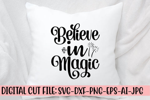 Believe In Magic SVG Cut File SVG Syaman 