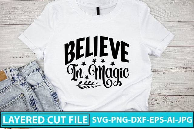 Believe In Magic SVG Cut File SVG Syaman 