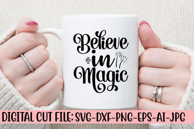 Believe In Magic SVG Cut File SVG Syaman 