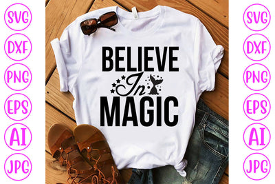 Believe In Magic SVG Cut File SVG Syaman 