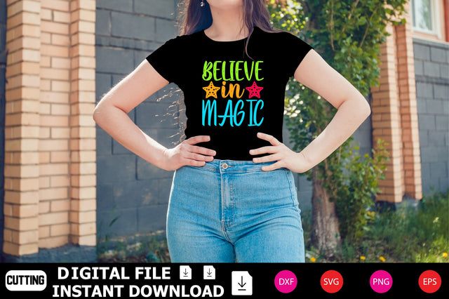 Believe In Magic SVG Shahin alam 