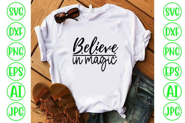 Believe In Magic SVG SVG Syaman 