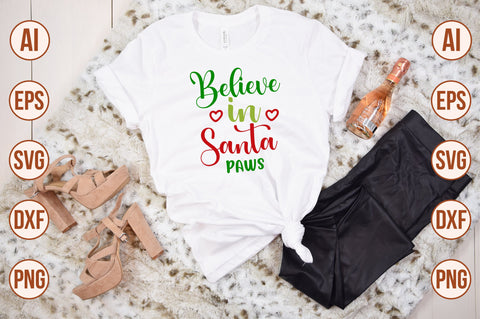 believe in Santa paws-svg SVG nirmal108roy 