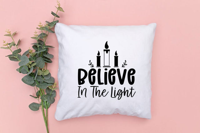 Believe in the light SVG, Believe in the light SVG DESIGNISTIC 