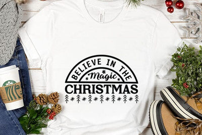 Believe in the magic christmas SVG Angelina750 