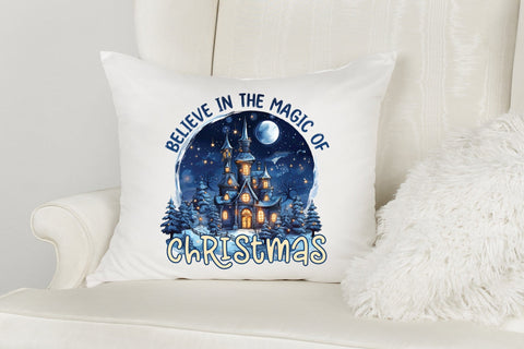 Believe in the Magic of Christmas PNG Sublimation CraftLabSVG 