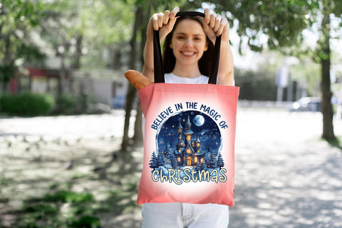 Believe in the Magic of Christmas PNG Sublimation CraftLabSVG 