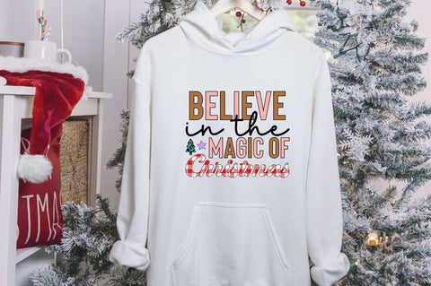 Believe in the magic of Christmas Sublimation SVGArt 