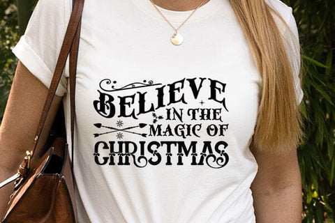 Believe In The Magic Of Christmas SVG Angelina750 