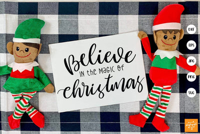 Believe In The Magic Of Christmas SVG Christmas Quotes SVG dapiyupi store 