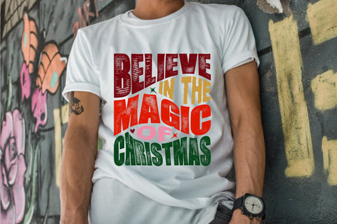 Believe in the Magic of Christmas SVG nirmal108roy 
