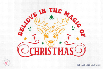 Believe in the Magic of Christmas SVG SVG CraftLabSVG 