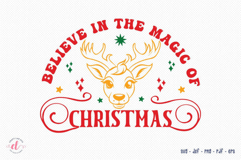 Believe in the Magic of Christmas SVG SVG CraftLabSVG 