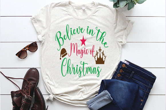 Believe in the Magic of Christmas SVG thesvgfactory 