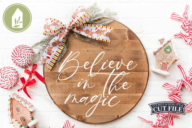 Believe in the Magic SVG | Christmas SVG SVG LilleJuniper 