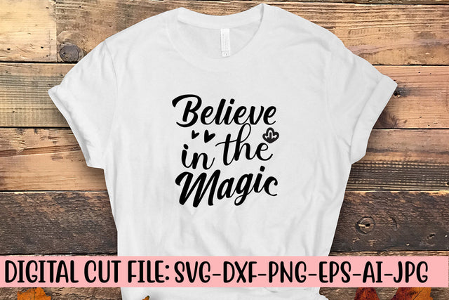 Believe In The Magic SVG Cut File SVG Syaman 