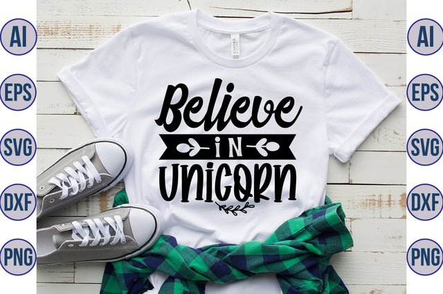 Believe in Unicorn SVG nirmal108roy 