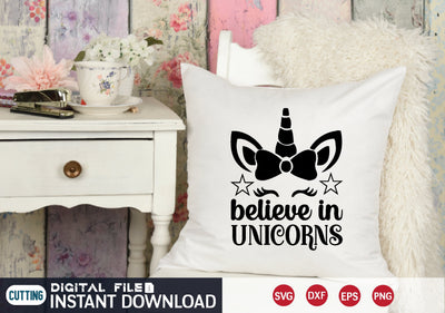 believe in unicorns SVG designer krishna 