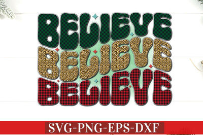 Believe PNG Sublimation DESIGNISTIC 