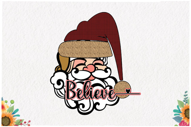 Believe Santa Clause Sublimation Sublimation Jagonath Roy 