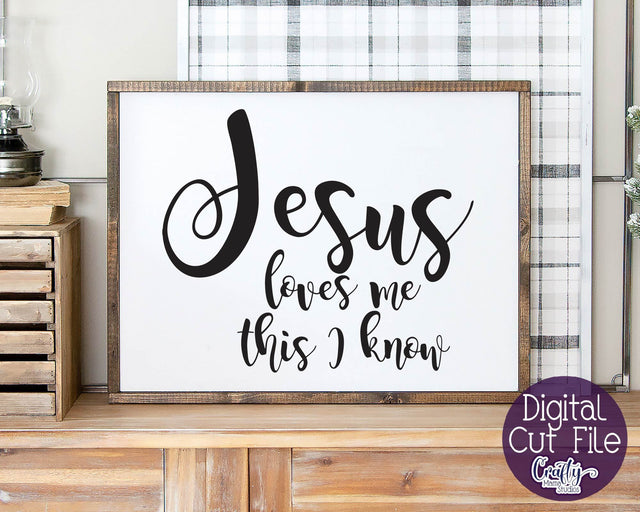 Believe Svg - Christian Svg - Jesus Loves Me Svg SVG Crafty Mama Studios 
