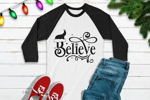 Believe SVG - Christmas SVG Cut File SVG CraftLabSVG 