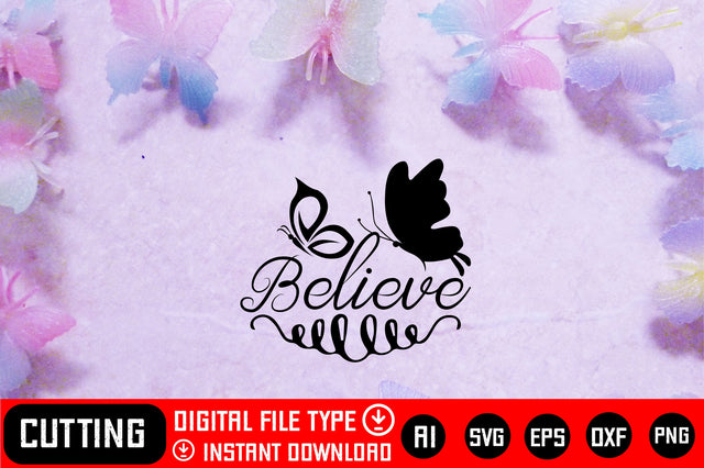 Believe SVG CraftlabSvg29 