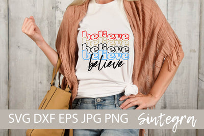 Believe SVG Cut File Free For Commercial Use SVG Sintegra 