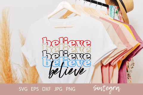 Believe SVG Cut File Free For Commercial Use SVG Sintegra 