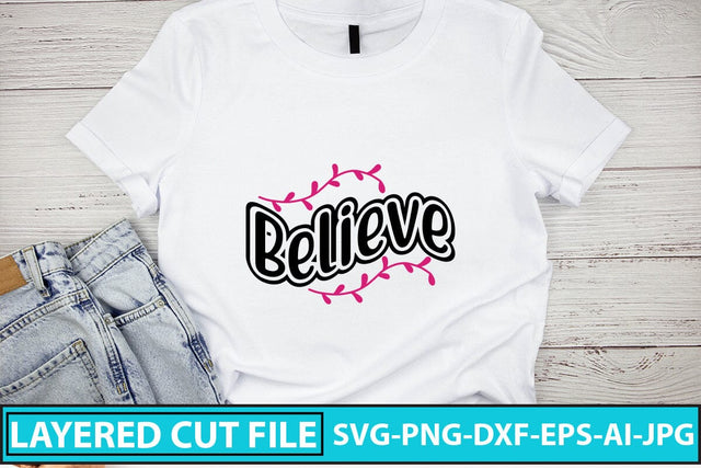 Believe SVG Cut File SVG Syaman 