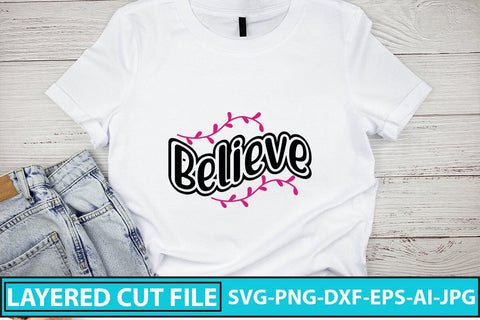 Believe SVG Cut File SVG Syaman 