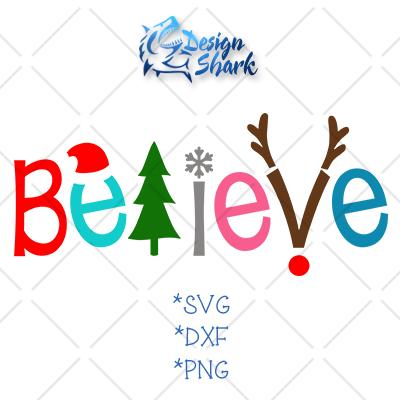 Believe SVG Design Shark 