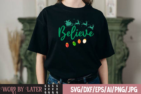 Believe SVG Design SVG BlackCatsMedia 