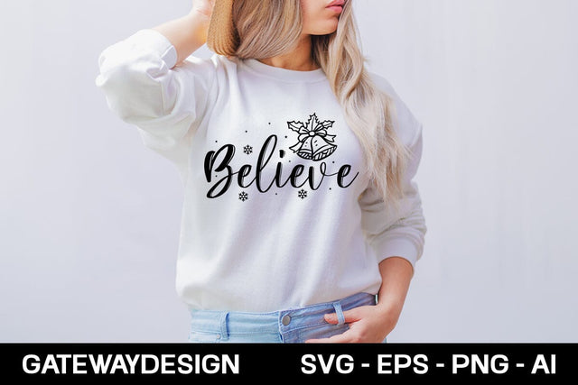 Believe Svg Design SVG designmaster24 